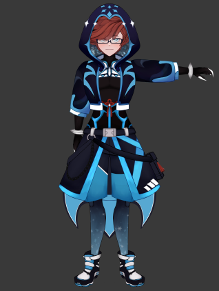 photo of shackles vtuber model